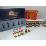 Britains Die Cast - Kings Troop, Ceremonial Collection and two others.