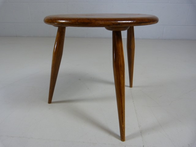 Ercol blonde pebble table (small) - Image 2 of 4