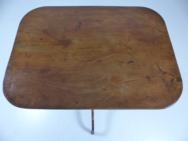 Georgian Hepplewhite style tilt top table C.Late 18th century. with receipt from Purchase in - Image 3 of 3