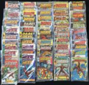 Quantity of Marvel Daredevil comics, #28 and later. (47 approx.)