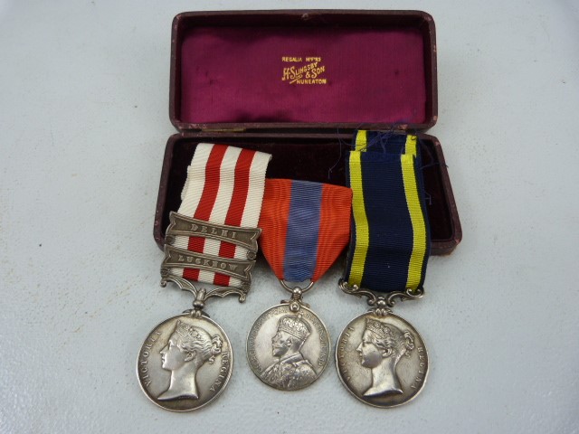 India Medals 1857 - 1858, 9th Lancers: The Indian Mutiny Medal of William John Mitchell with