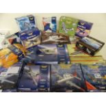 A large Quantity of boxed Corgi Aircraft Diecast Models - Canberra, Phantom, Britannia, Victor, BOAC