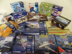 A large Quantity of boxed Corgi Aircraft Diecast Models - Canberra, Phantom, Britannia, Victor, BOAC