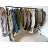 MILITARIA - Large collection of clothing mostly English, but including some European uniforms and