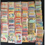 Quantity of King and Charlton cartoon related comics, includes Blondie, Beetle Bailey, Abbott and