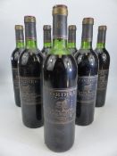Vintage Wines - Seven Bottle of Cordier - Grand Cru Classe Chateau Clos De Jacobins. Sain Emilion