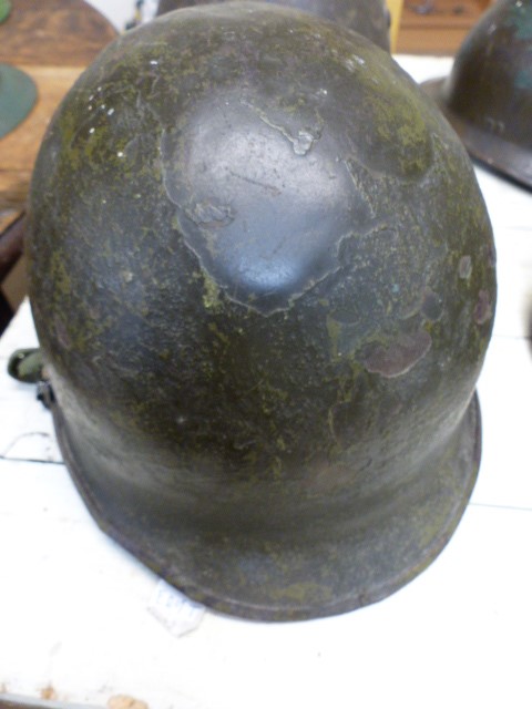 MILITARIA - Four military helmets - Image 5 of 5