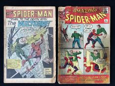 Marvel The Amazing Spider-Man comic issue #2 1963, featuring the 1st appearance of The Vulture (