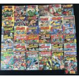Quantity of Marvel Sub-Mariner 1968 series comics, issues: #2 (missing cover) #22; #23; #24; #25; #
