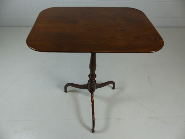 Georgian Hepplewhite style tilt top table C.Late 18th century. with receipt from Purchase in