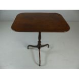 Georgian Hepplewhite style tilt top table C.Late 18th century. with receipt from Purchase in