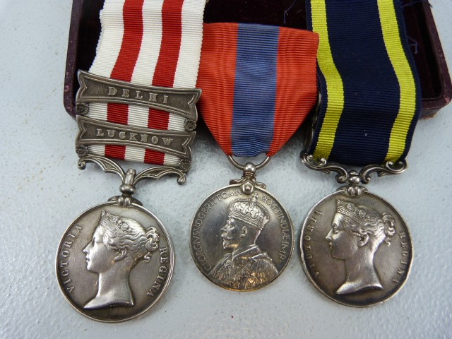 India Medals 1857 - 1858, 9th Lancers: The Indian Mutiny Medal of William John Mitchell with - Image 2 of 5