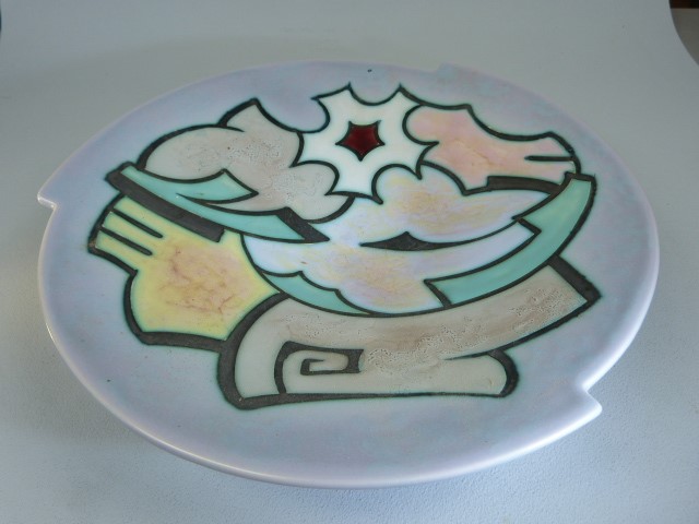 'Flora' Gouda Abstract design bowl. 1503 Artistique. - Image 2 of 5