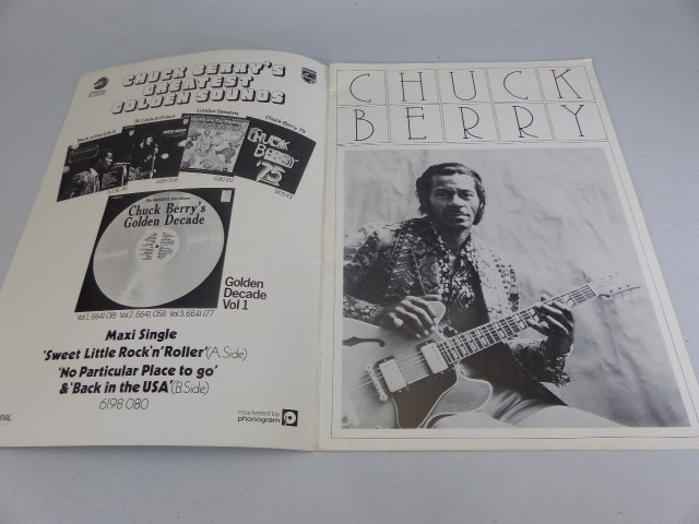 Concert programme for Chuck Berry - Image 2 of 6