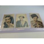 Selection of film star postcards