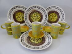 Purbeck Pottery Art Deco part coffee set