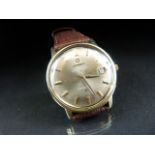 OMEGA Constellation: Gents Gold Capped 1968 Omega Constellation with Tropical Copper coloured dial.