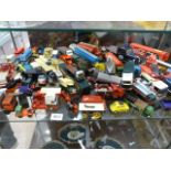 Selection of various Die Cast toy cars