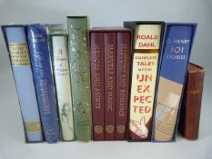 Selection of Folio Edition Books - to include Wind in the Willows, the Tales of the Unexpected Roald