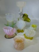 Art glass to include Vaseline and wax glass