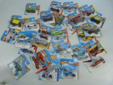 Collection of boxed hotwheels cars