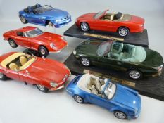 Selection of Burago and other model cars