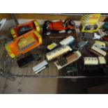 Quantity of Die cast unboxed model cars