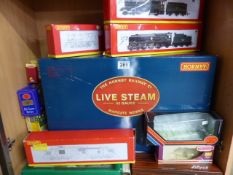 Selection of hornby and other model Railway boxes