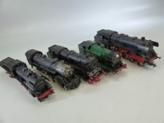 Railway - Five continental 00 Guage model trains