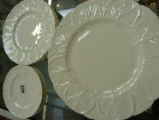 Coalport leaf pattern country ware plates