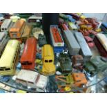 Large selection of various Diecast toy cars