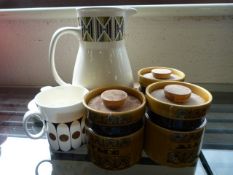 Selection of mid century tea sets