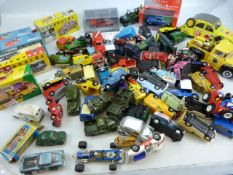 Vintage die cast vehicles mainly all unboxed. To include Corgi, Vanguard and others