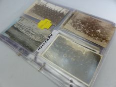 Large selection of military postcards