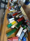Selection of various Die Cast toy cars