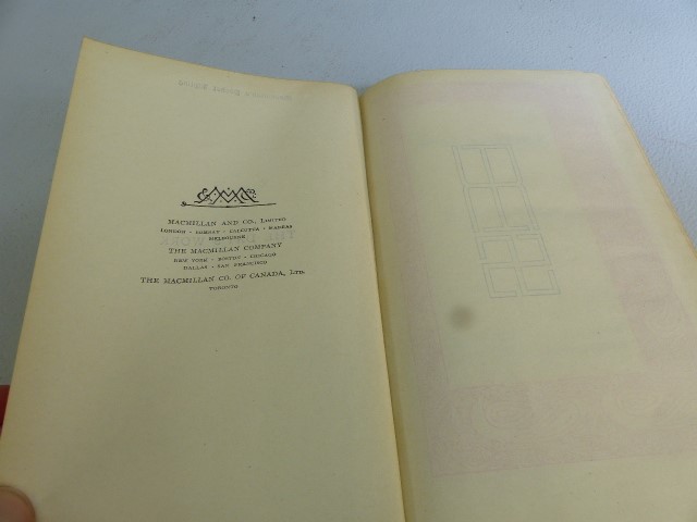 RUDYARD KIPLING - Set of seven red calf leather bound books to include The Day's Work, The Seven - Image 8 of 11