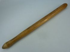 Police Truncheon stamped by the maker A.G SPALDING & Bros