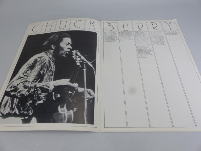 Concert programme for Chuck Berry - Image 3 of 6