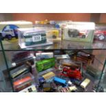 Large selection of Die cast boxed and unboxed buses