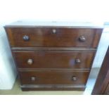 Mahogany Secretaire chest of drawers