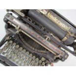Underwood vintage type writer