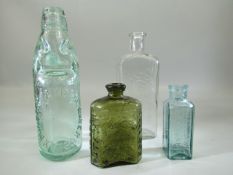 Selection of vintage bottles