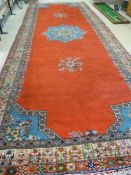 VERY Large Red Ground Middle Eastern rug