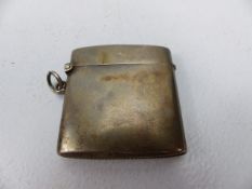 Hallmarked Silver Vesta case