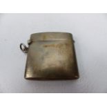 Hallmarked Silver Vesta case