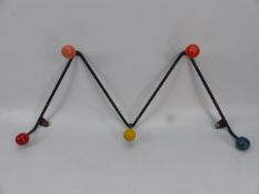 Mid Century Sputnik coat rack