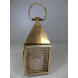 Modern hanging lantern candle holder