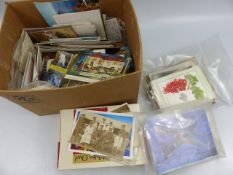 Large selection of Military and other vintage postcards