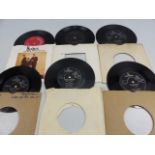 Selection of 45's to include The Beatles 'Love me Do' with red label, along with some others