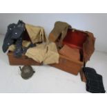 Large selection of WW1 and WW2 military clothing to include Bomber jackets and Military dress